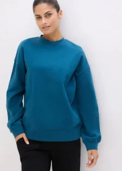 Damen bonprix Bekleidung·Röcke|Bekleidung·Blusen & Tuniken|Oversize-Sweatshirt aus reiner Baumwolle