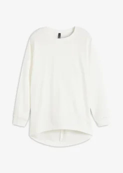 Damen bonprix Bekleidung·Blusen & Tuniken|Sweat|Oversize-Sweatshirt aus reiner Baumwolle