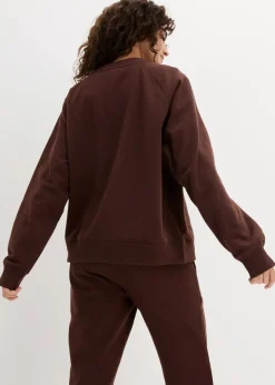 Damen bonprix Bekleidung·Röcke|Bekleidung·Blusen & Tuniken|Oversize-Sweatshirt aus reiner schwerer Bio-Baumwolle