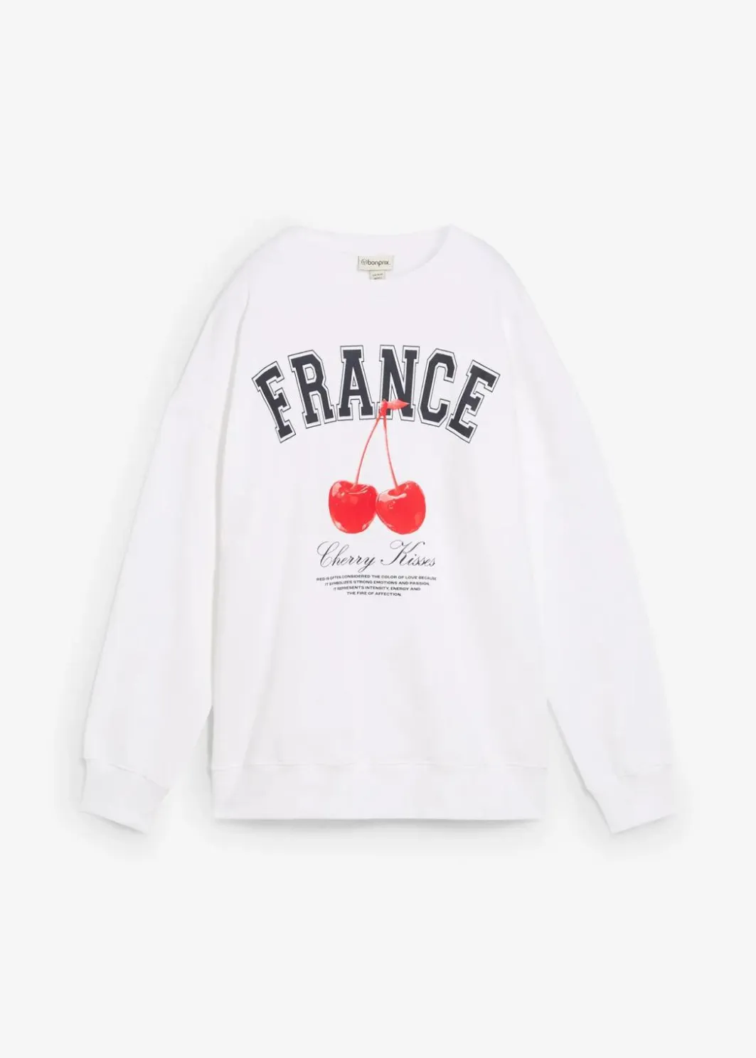 Hot Oversize-Sweatshirt aus reiner Bio-Baumwolle Damen Bekleidung·Blusen & Tuniken|Sweat