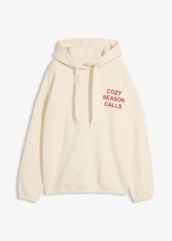 Hot Oversize-Sweatshirt aus reiner Baumwolle Damen Sweat|Nachhaltigere Materialien