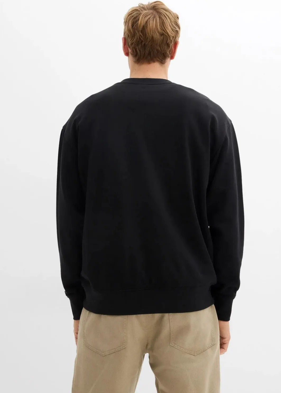 New Oversize-Sweatshirt aus reiner Bio-Baumwolle Herren Sweat|Sportbekleidung
