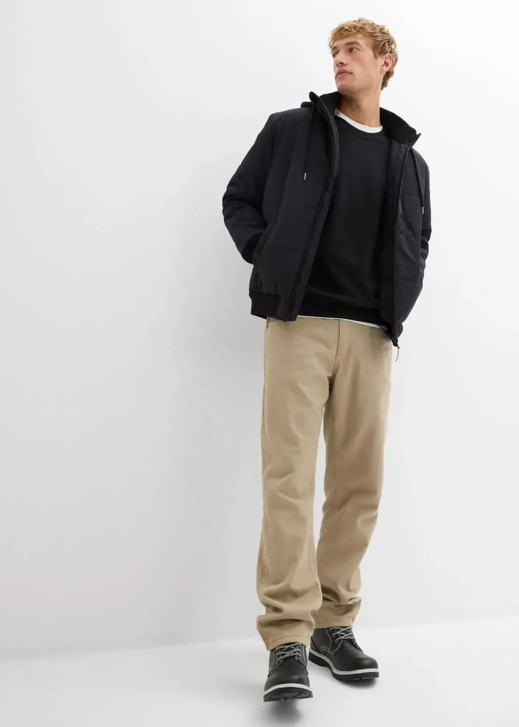 New Oversize-Sweatshirt aus reiner Bio-Baumwolle Herren Sweat|Sportbekleidung
