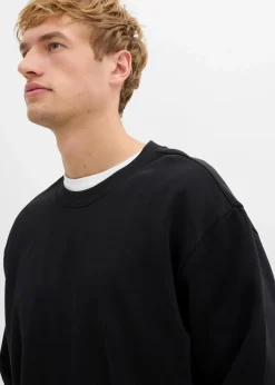New Oversize-Sweatshirt aus reiner Bio-Baumwolle Herren Sweat|Sportbekleidung