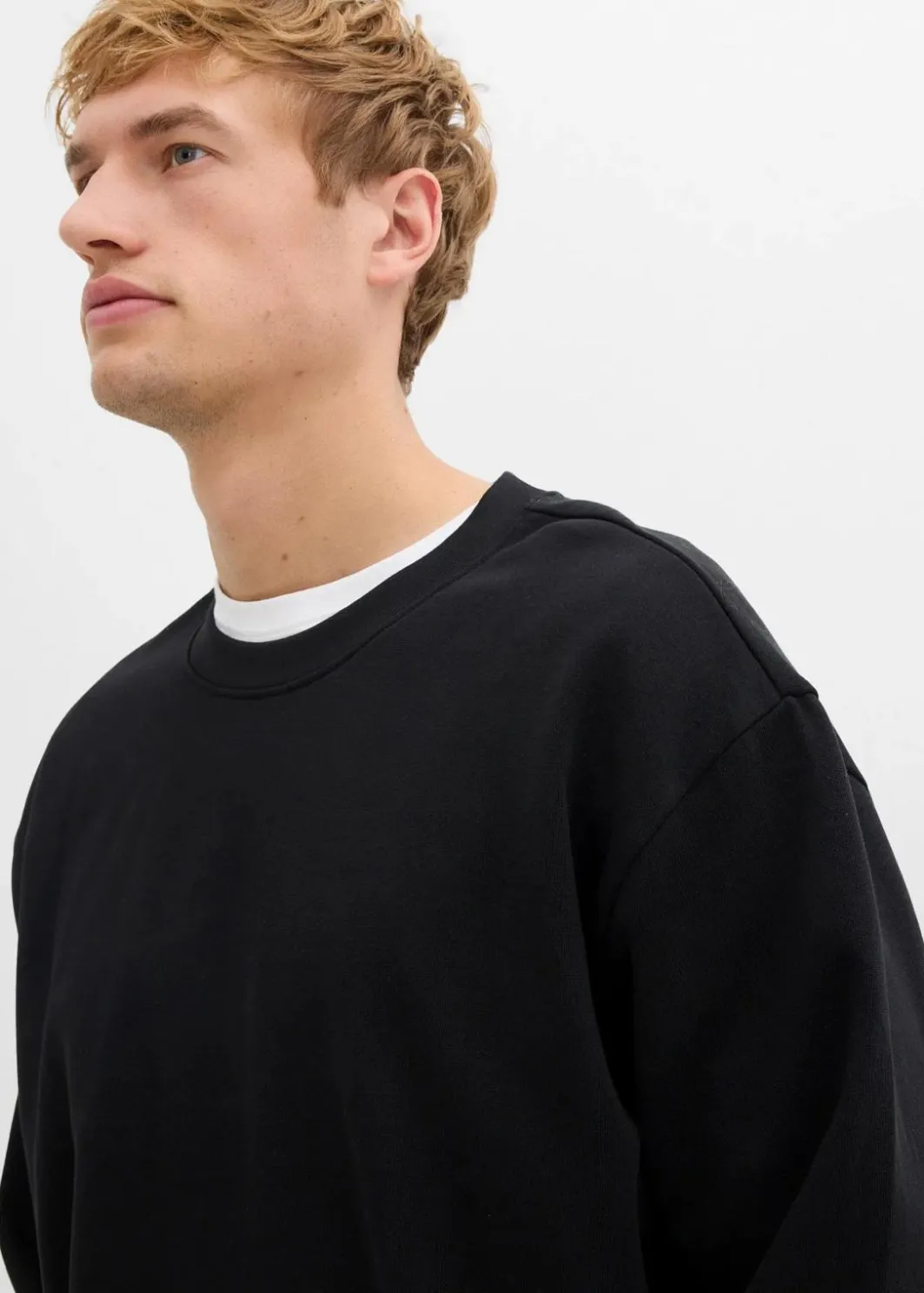 New Oversize-Sweatshirt aus reiner Bio-Baumwolle Herren Sweat|Sportbekleidung