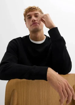 New Oversize-Sweatshirt aus reiner Bio-Baumwolle Herren Sweat|Sportbekleidung