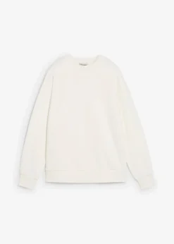 Damen bonprix Bekleidung·Röcke|Bekleidung·Blusen & Tuniken|Oversize-Sweatshirt aus reiner Bio-Baumwolle