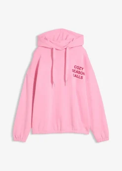 Damen bonprix Bekleidung·Blusen & Tuniken|Nachhaltigere Materialien|Oversize-Sweatshirt aus reiner Baumwolle