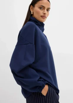 Clearance Oversize-Sweatshirt aus Scuba Damen Sweat|Bekleidung·Blusen & Tuniken