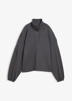 Discount Oversize-Sweatshirt aus Scuba Damen Bekleidung·Blusen & Tuniken|Sweat