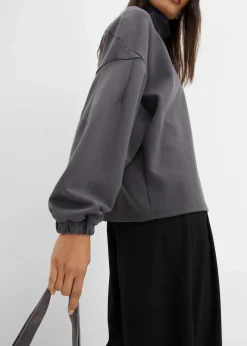 Discount Oversize-Sweatshirt aus Scuba Damen Bekleidung·Blusen & Tuniken|Sweat