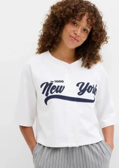 Damen bonprix Bekleidung·Blusen & Tuniken|Sweat|Oversize-Sweatshirt aus weichem Baumwoll-Mix