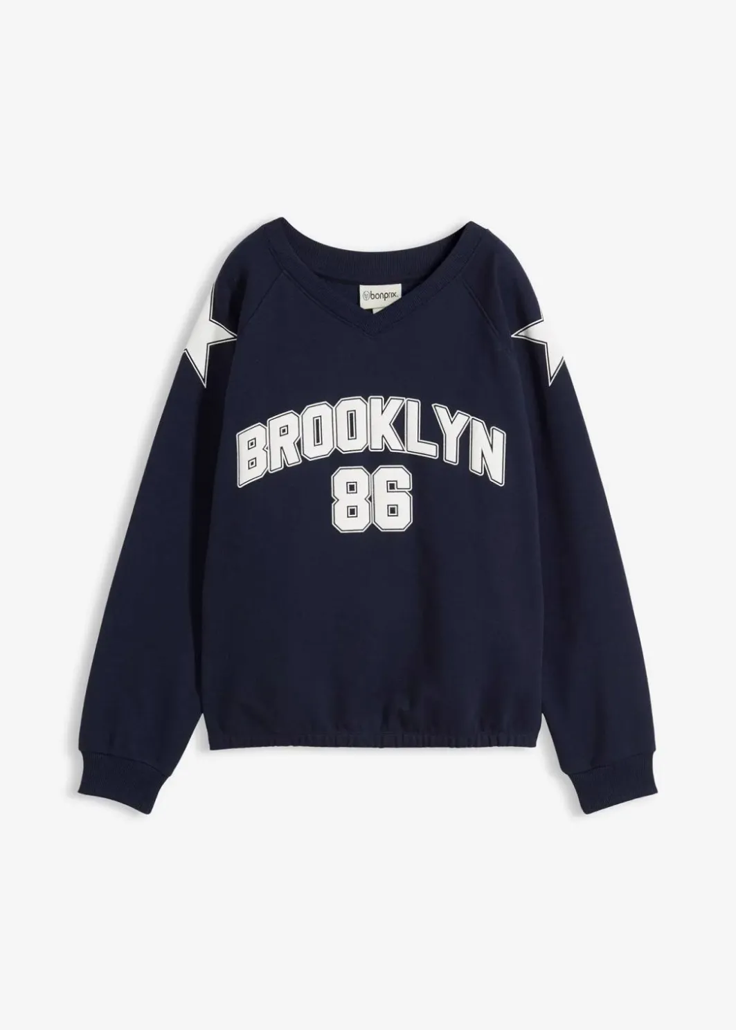 Damen bonprix Bekleidung·Blusen & Tuniken|Sweat|Oversize-Sweatshirt aus weichem Baumwoll-Mix