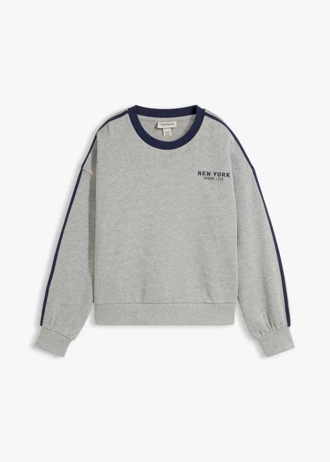 Clearance Oversize-Sweatshirt aus weichem Baumwoll-Mix Damen Sweat|Zweiteiler & Sets
