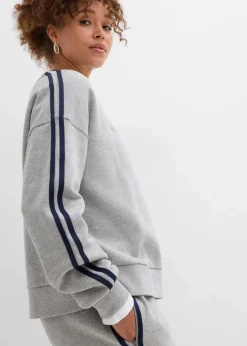 Clearance Oversize-Sweatshirt aus weichem Baumwoll-Mix Damen Sweat|Zweiteiler & Sets