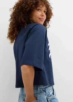 Damen bonprix Nachhaltigere Materialien|Sweat|Oversize-Sweatshirt aus weichem Baumwoll-Mix