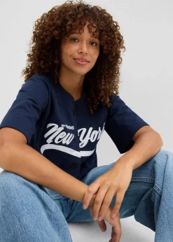 Damen bonprix Nachhaltigere Materialien|Sweat|Oversize-Sweatshirt aus weichem Baumwoll-Mix