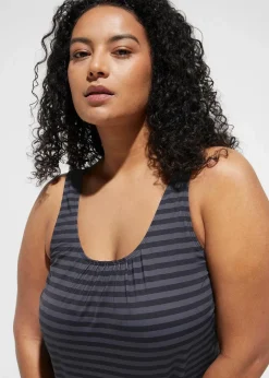Damen bonprix Nachhaltigere Materialien|Tankinis|Oversize-Tankini (2-tlg. Set)