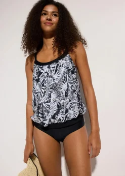 Discount Oversize-Tankini (2-tlg.Set) Damen Nachhaltigere Materialien|Bademode·Tankinis