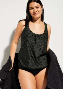 Sale Oversize-Tankini (2-tlg.Set) Damen Nachhaltigere Materialien|Tankinis