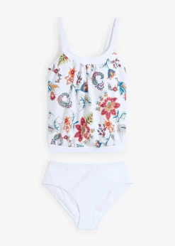 Oversize-Tankini (2-tlg.Set) mit verstellbaren Trägern Damen Nachhaltigere Materialien|Tankinis