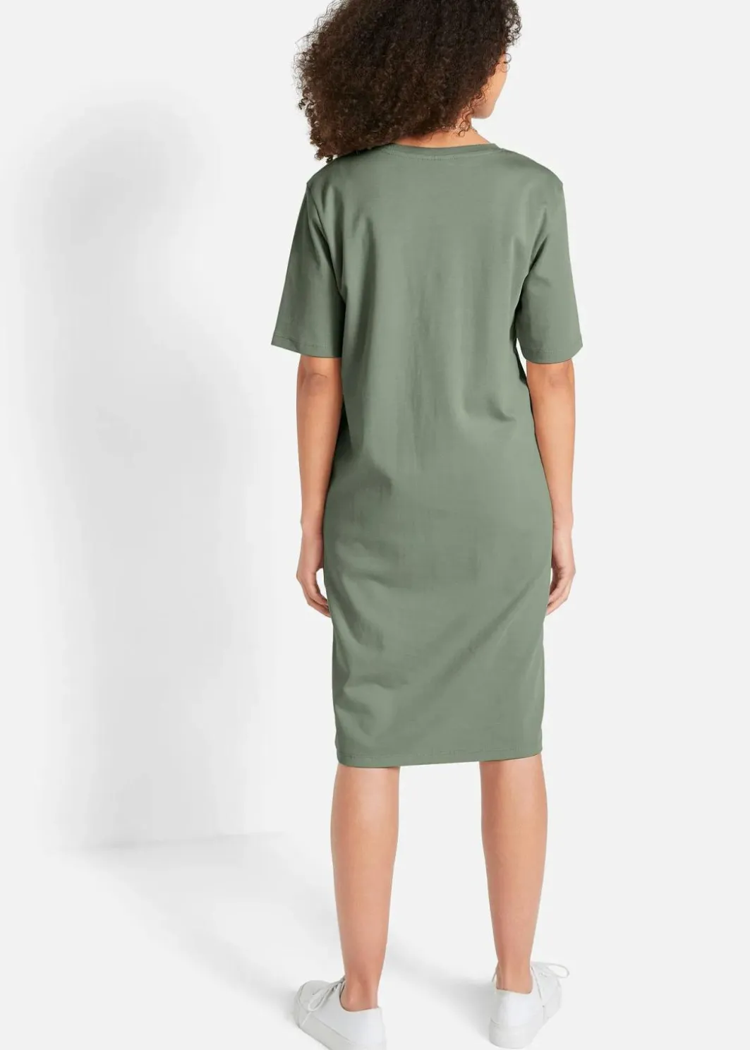 Clearance Oversize-T-Shirtkleid aus reiner Baumwolle (2er Pack) Damen Kleider|Basics