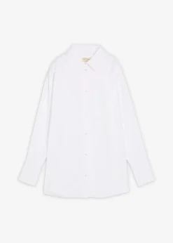 Online Oxford-Bluse aus Bio-Baumwolle Damen Bekleidung·Jacken & Mäntel|Blusen & Tuniken