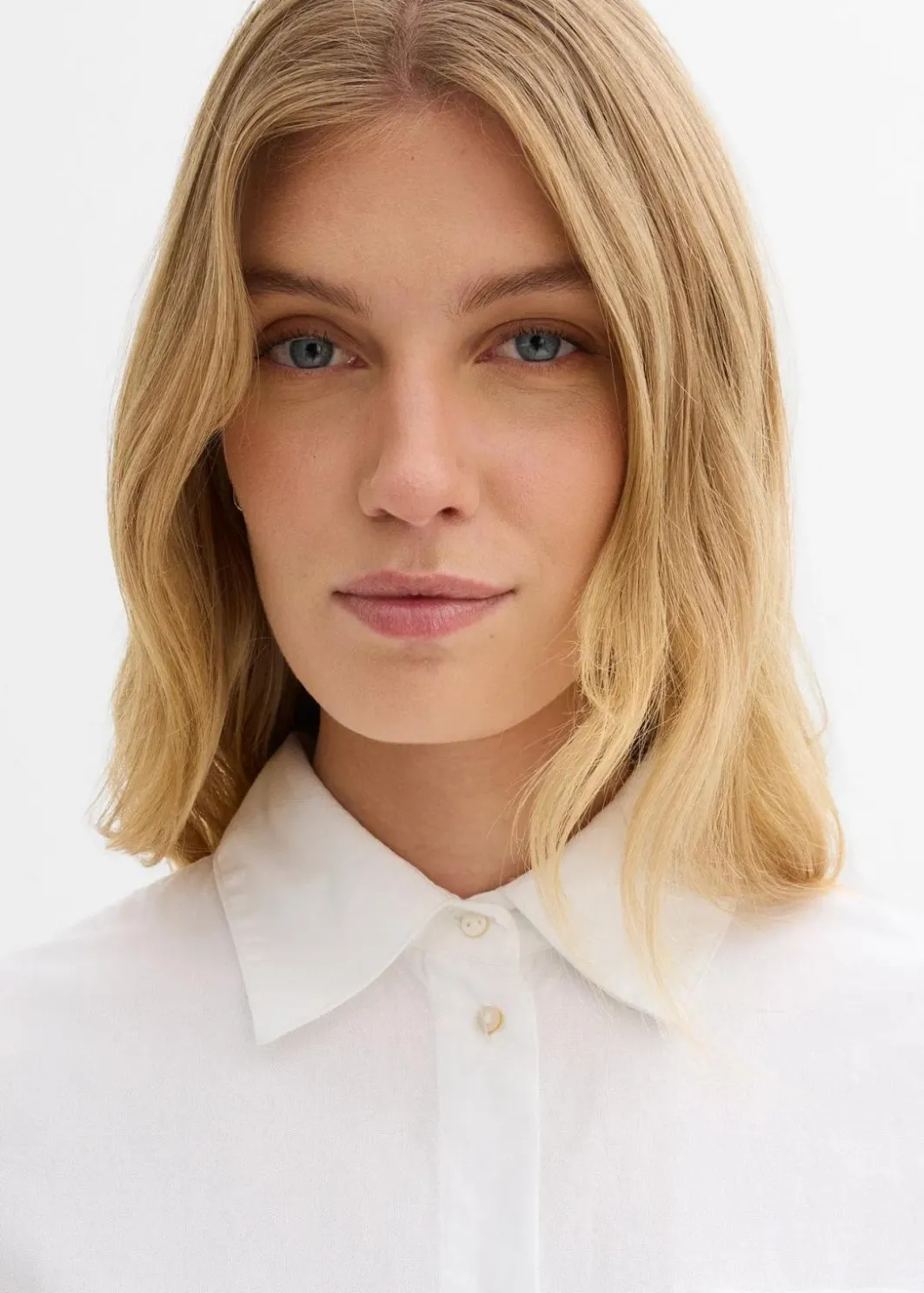 Online Oxford-Bluse aus Bio-Baumwolle Damen Bekleidung·Jacken & Mäntel|Blusen & Tuniken