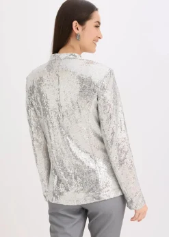 Damen bonprix Bekleidung·Basics|Blazer|Paillettenblazer