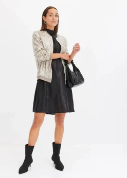 Damen bonprix Bekleidung·Hosen|Jacken & Mäntel|Pailletten-Blouson