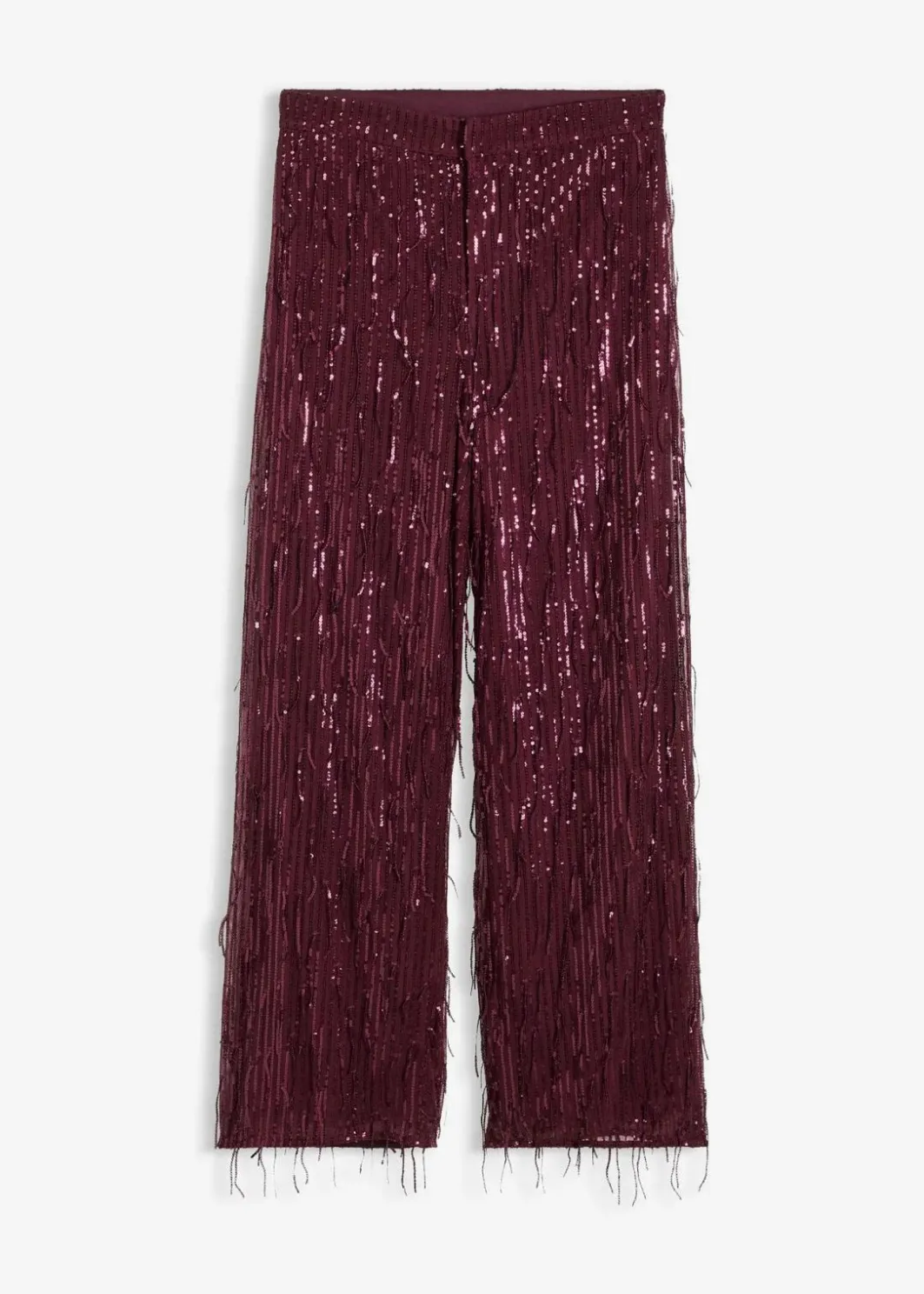 New Paillettenhose mit Fransen Damen Hosen|Bekleidung·Kleider