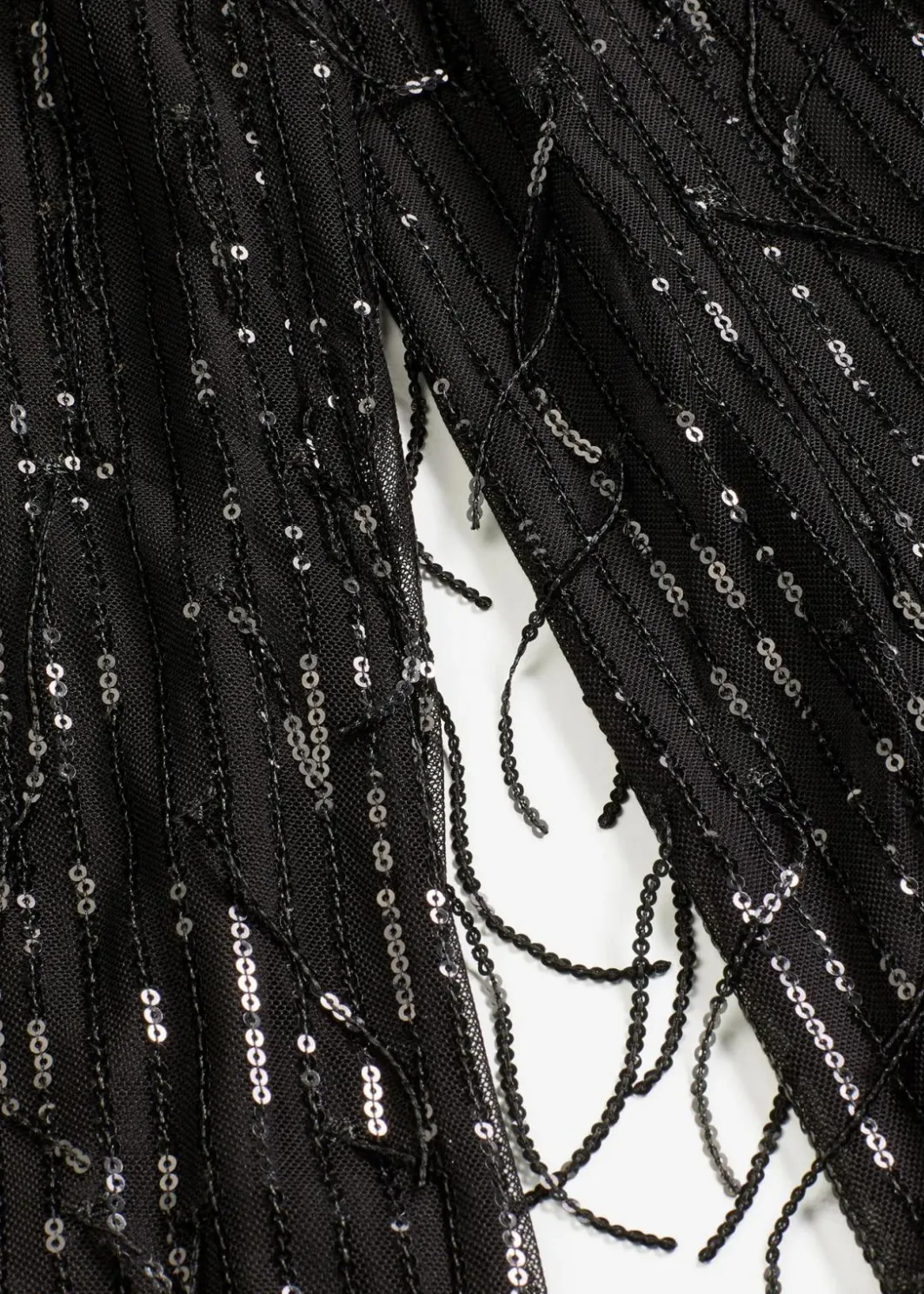 Online Paillettenhose mit Fransen Damen Bekleidung·Kleider|Hosen