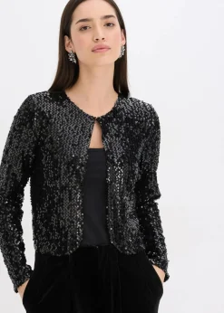 Best Pailletten-Jacke Damen Jacken & Mäntel|Zweiteiler & Sets