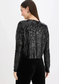 Best Pailletten-Jacke Damen Jacken & Mäntel|Zweiteiler & Sets