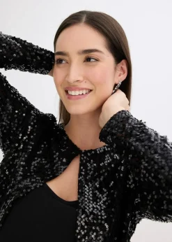 Best Pailletten-Jacke Damen Jacken & Mäntel|Zweiteiler & Sets