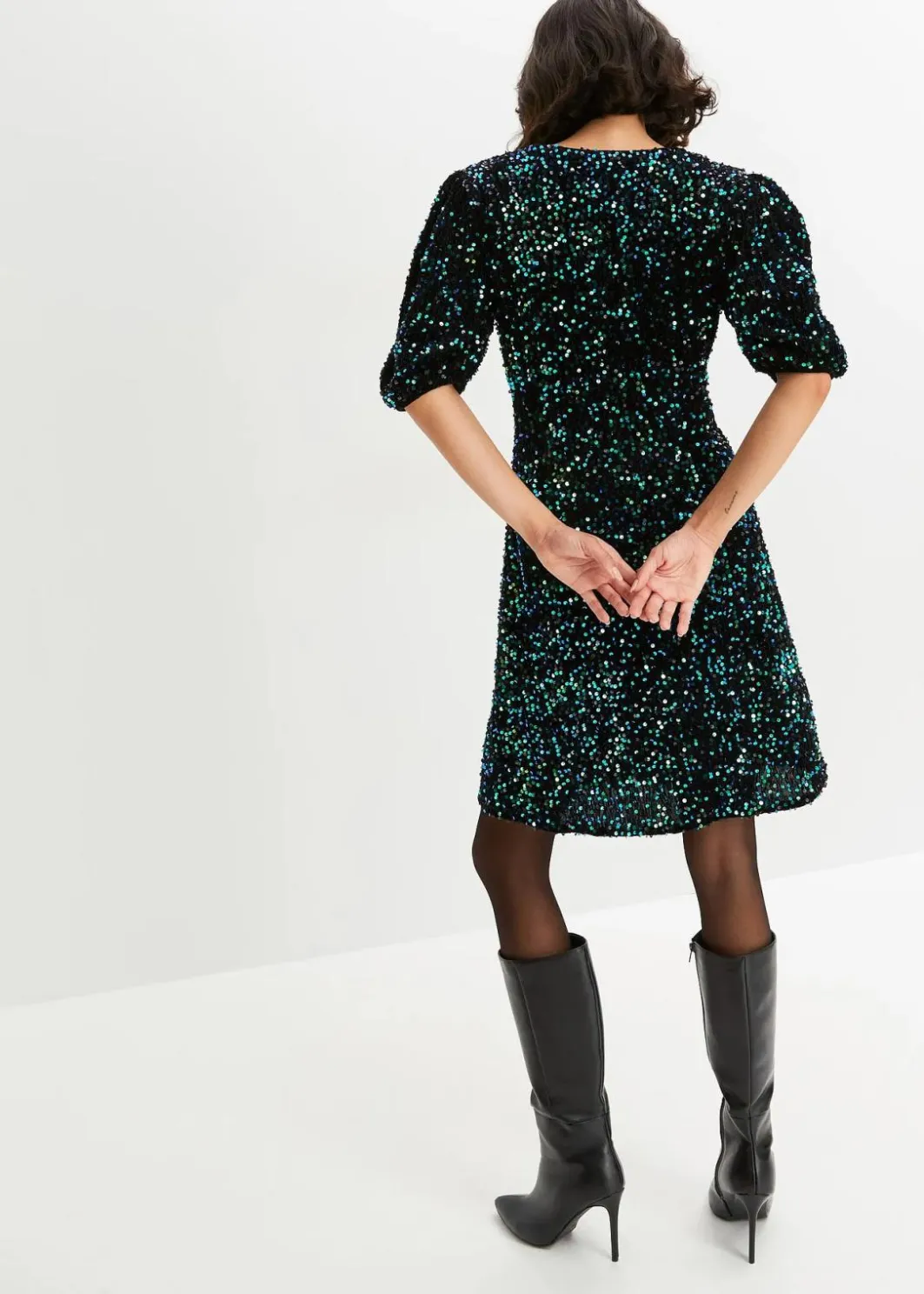 Best Paillettenkleid Damen Bekleidung·Pullover & Strickjacken