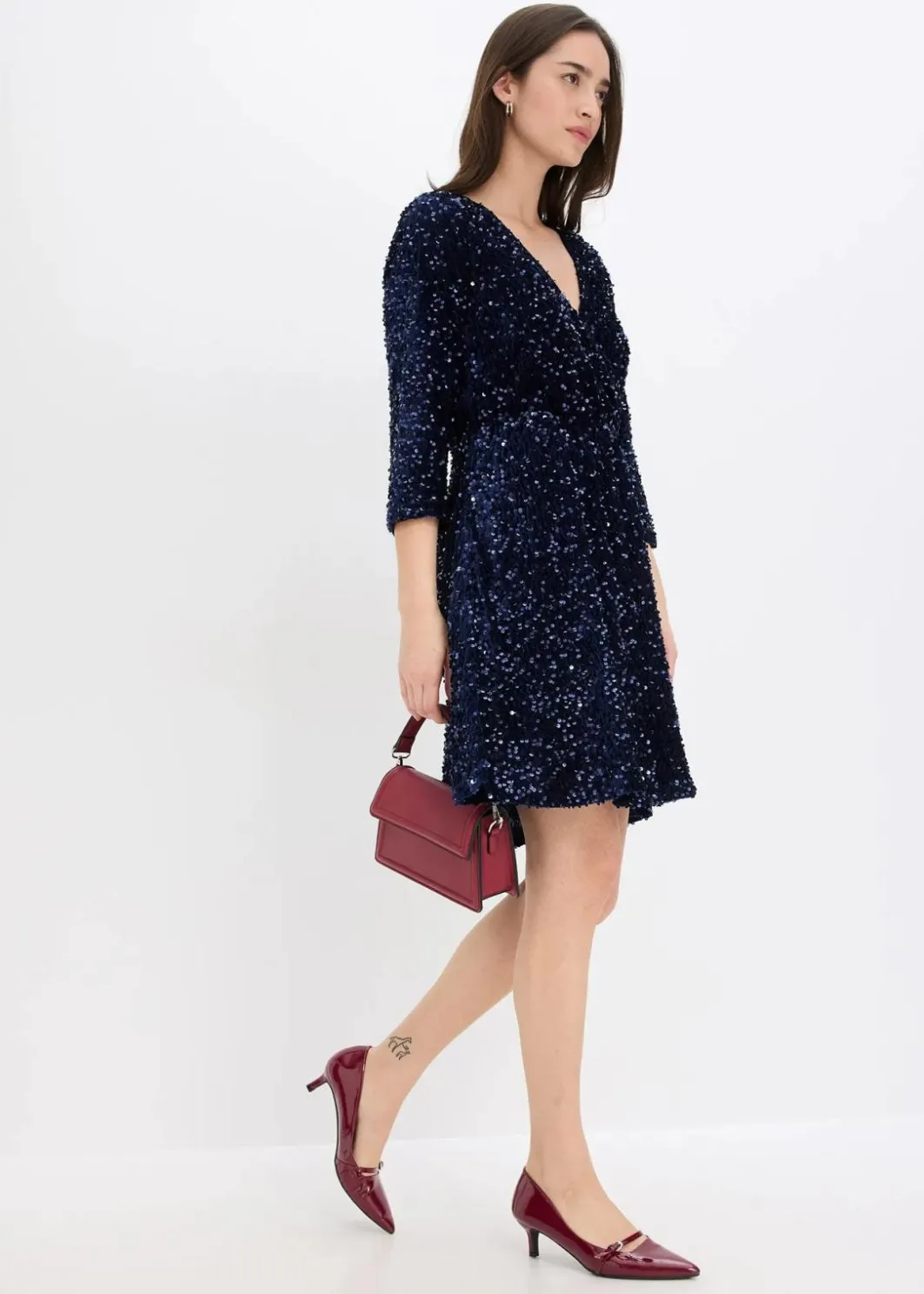 Paillettenkleid Damen Kleider|Bekleidung·Pullover & Strickjacken