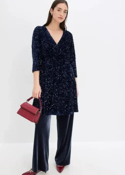 Paillettenkleid Damen Kleider|Bekleidung·Pullover & Strickjacken
