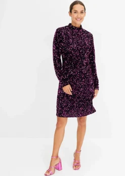 Outlet Paillettenkleid Damen Kleider|Bekleidung·Pullover & Strickjacken