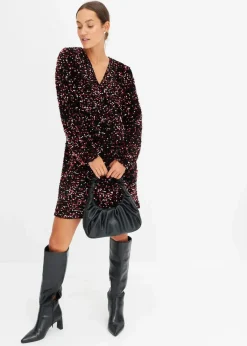 Damen bonprix Kleider|Paillettenkleid