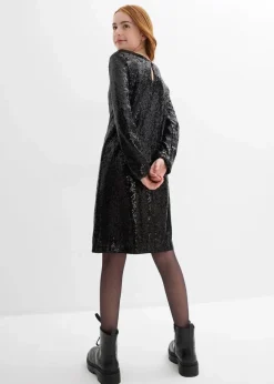 Kinder bonprix Mädchen 9-16 Jahre·Kleider & Jumpsuits|Paillettenkleid