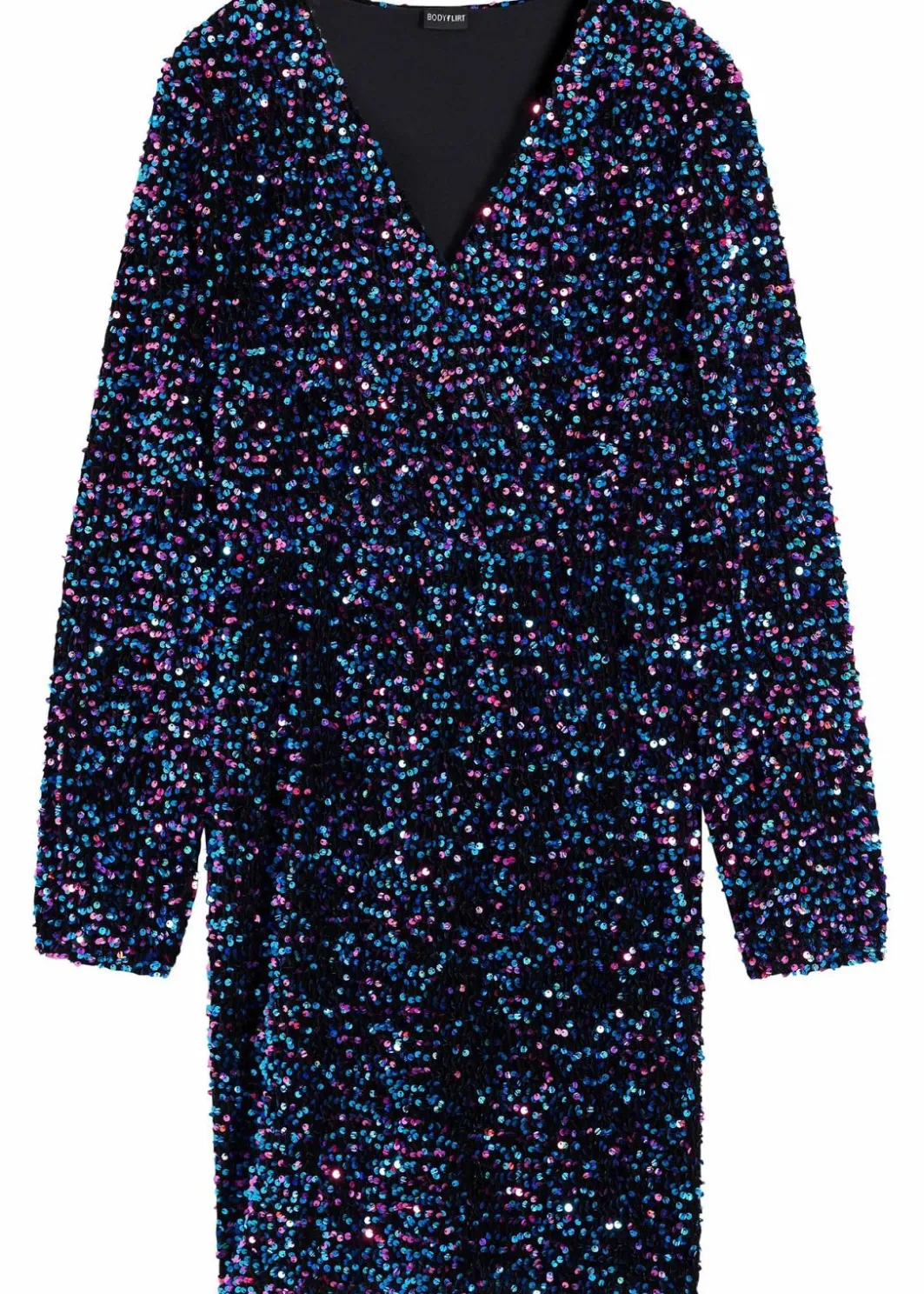 Discount Paillettenkleid Damen Kleider
