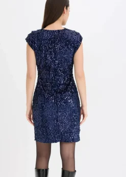 Damen bonprix Bekleidung·Pullover & Strickjacken|Kleider|Paillettenkleid