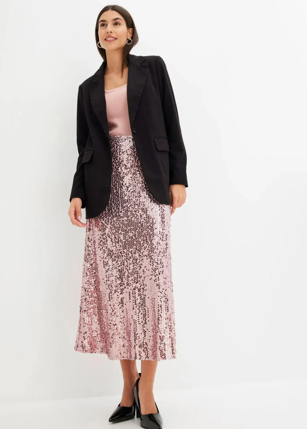 New Pailletten-Rock Damen Bekleidung·Sportbekleidung|Röcke