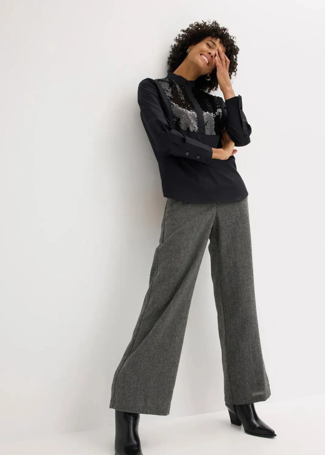Best Paillettentunika Damen Bekleidung·Jacken & Mäntel|Blusen & Tuniken