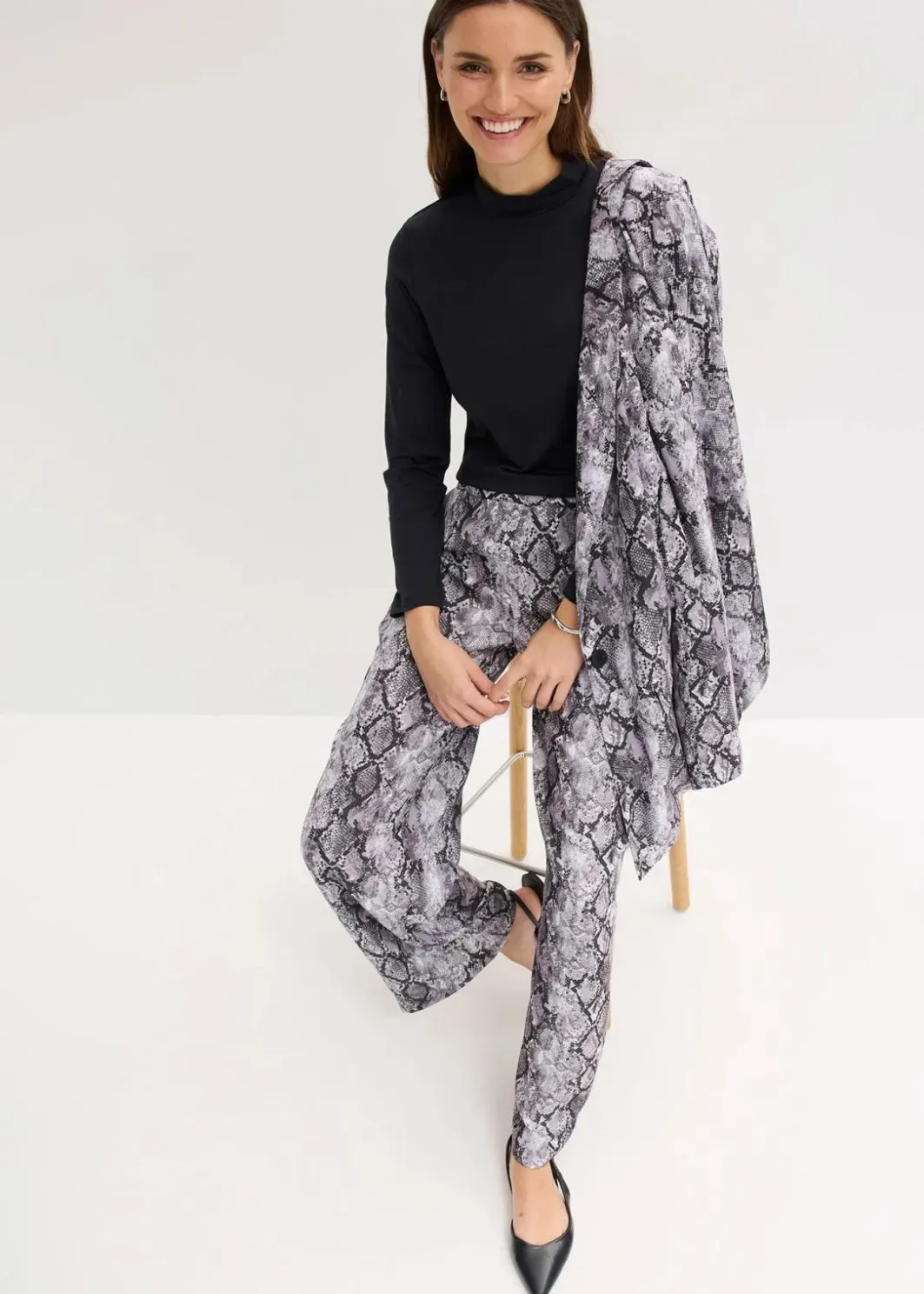 Online Palazzo-Hose Damen Bekleidung·Kleider|Nachhaltigere Materialien