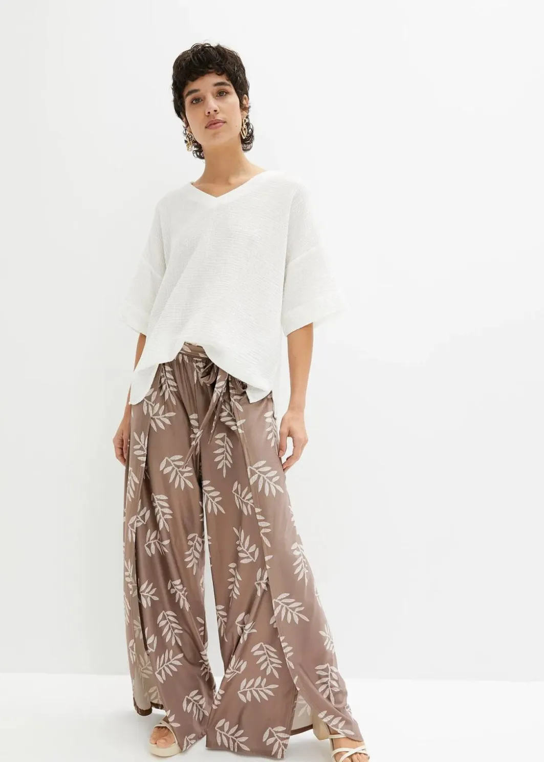 Damen bonprix Bekleidung·Kleider|Hosen|Palazzo-Hose