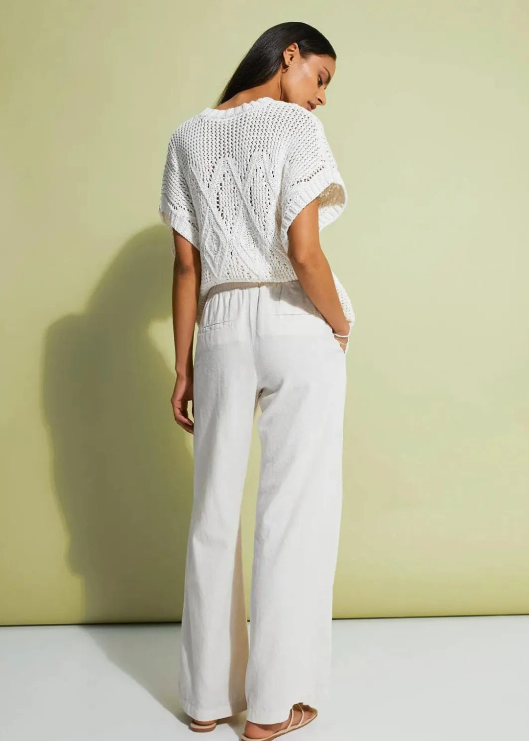 Sale Palazzo-Hose Damen Bekleidung·Kleider|Hosen