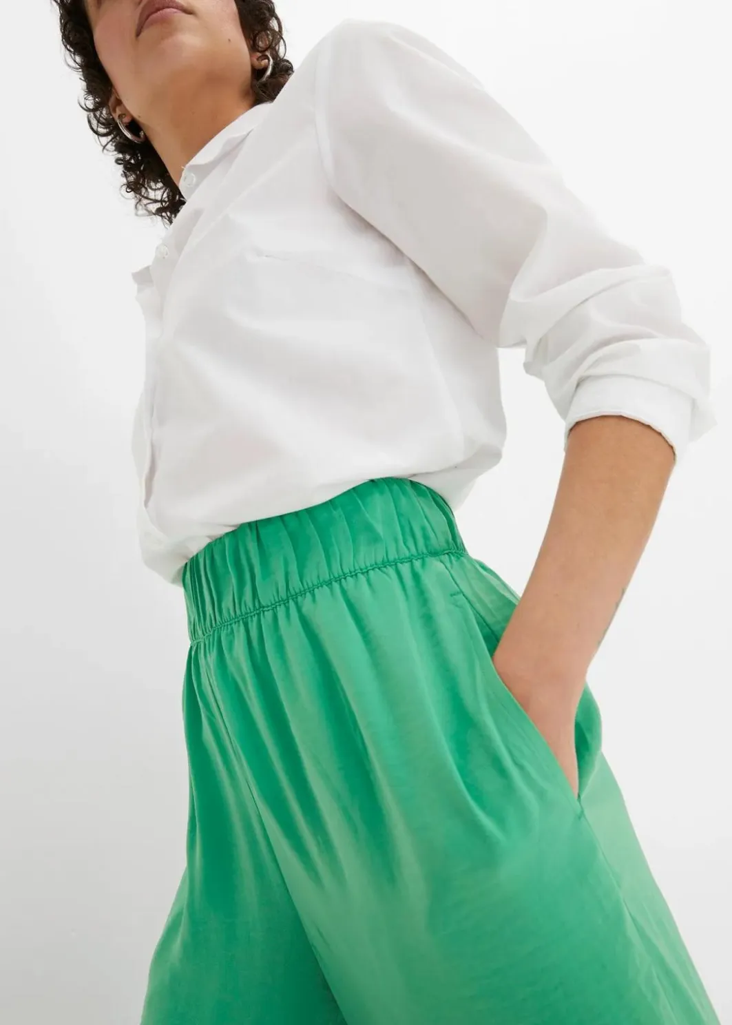 Damen bonprix Hosen|Bekleidung·Kleider|Palazzo-Hose