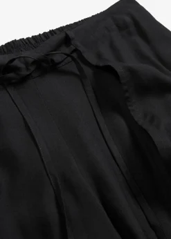 Clearance Palazzo-Hose aus feiner Viskose Damen Bekleidung·Kleider|Hosen